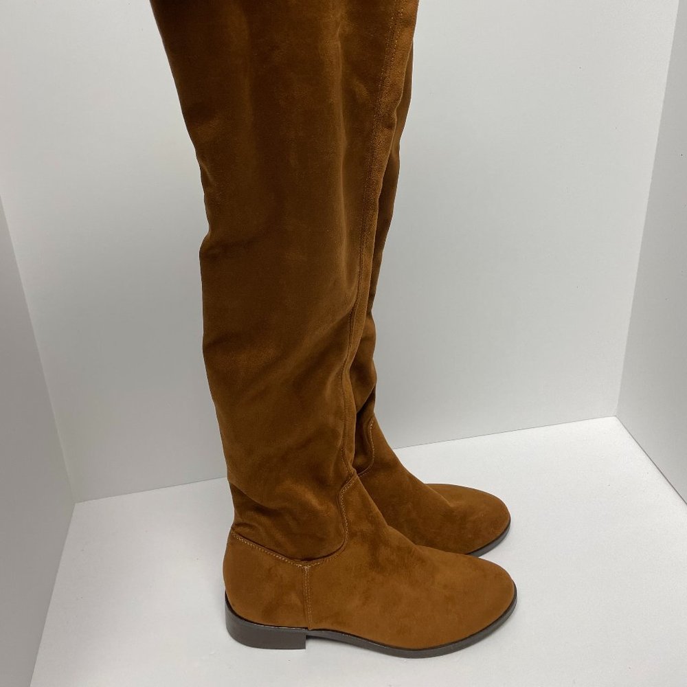 Suede Thigh High Boots